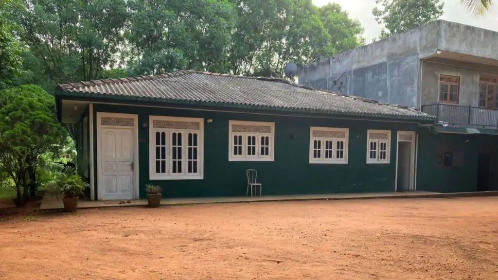 het kinderhuis in Matale